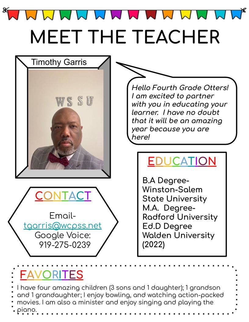 Mr. Garris 
